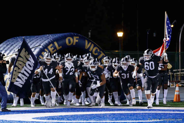 High school schedules: St. John Bosco football