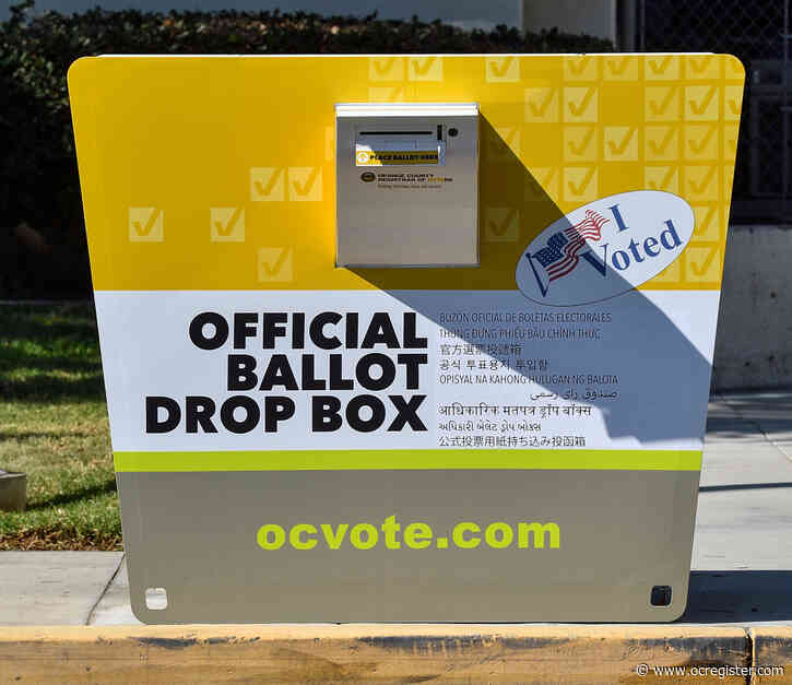 Official ballot drop box locations in Orange County