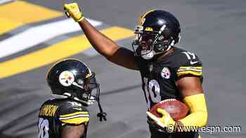 Steelers' D. Johnson, DeCastro out vs. Browns
