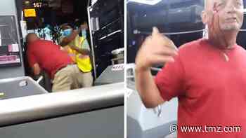 Bus Driver Throws Blows Against Unruly Passenger, Caught on Video