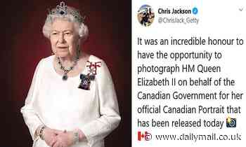 Canada releases never-before-seen picture of the Queen