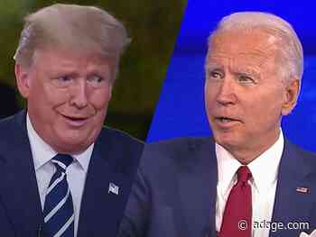 Biden wins ratings race in dueling town halls