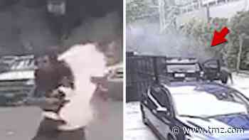 Seattle Police Arrest Man Who Allegedly Set Fire To Cop Car with Officer Inside