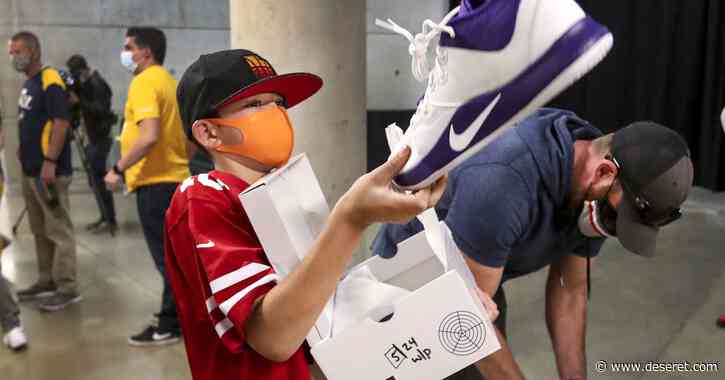 A young Jazz fan finds some big shoes to fill