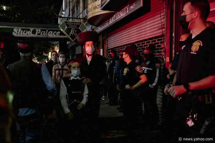Inspired by Trump, Hasidic Backlash Grows Over Virus Rules