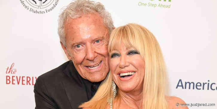 Suzanne Somers Reveals How She & Her Husband Fell Down The Stairs Together