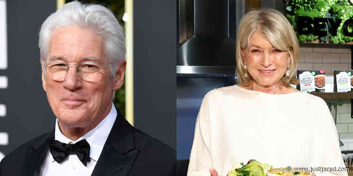 Richard Gere Called Martha Stewart To Get His Own Caramel Mile High Cake