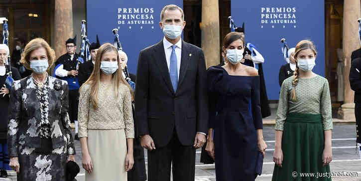 King Felipe & Queen Letizia Make a Royal Appearance at Princess of Asturias Awards in Spain