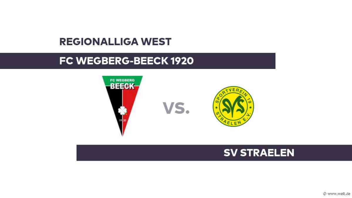 FC Wegberg-Beeck 1920 - SV Straelen: Geht die Erfolgsserie von Straelen weiter? - Regionalliga West - DIE WELT