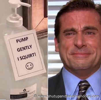 Pump Gently I Squirt Michael Scott Meme