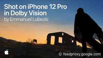 This video was shot on the new iPhone 12 Pro