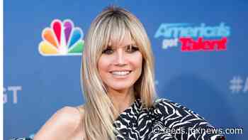 Heidi Klum dances around in Savage X Fenty lingerie