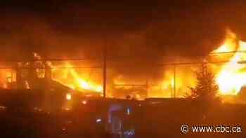 Large fire destroys lobster facility in Nova Scotia