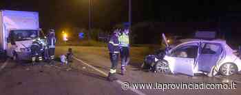 Erba, ciclista ferito alla rotonda Lurago, scontro nella notte - La Provincia di Como