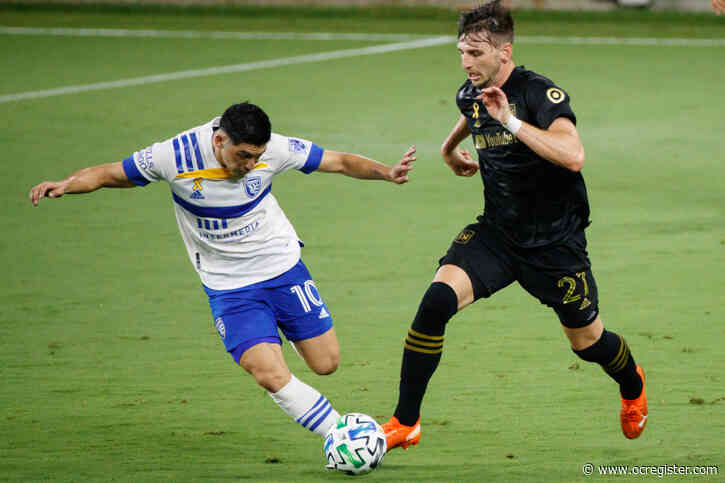 LAFC’s Christian Torres, 16, keeps learning on the job