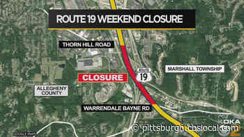 Crews Partially Close Route 19 In North Hills Area For The Weekend