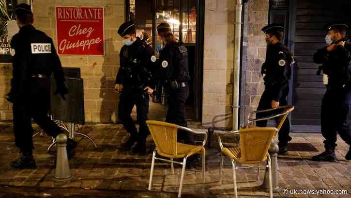 French cities under Covid-19 curfew as country posts record number of new cases