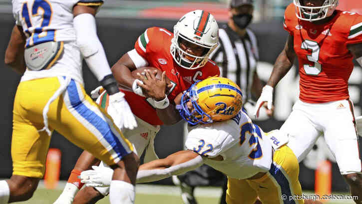 Miami Quarterback D’Eriq King Throws 4 TDs, Pitt Loses 31-19
