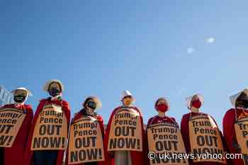 Thousands rally for Women’s March amid calls to defeat Donald Trump