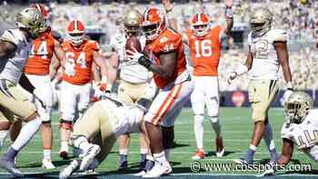 WATCH: Clemson defensive tackle Nyles Pinckney scores 'Big Man touchdown' against Georgia Tech
