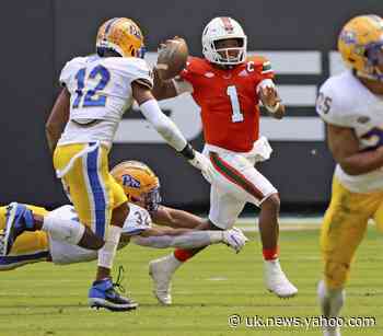 King's 4 TD passes lead No. 13 Miami past Pittsburgh, 31-19