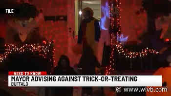 Buffalo Mayor Byron Brown asks city residents not to trick-or-treat or have large indoor gatherings this Halloween