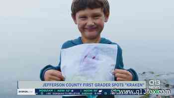 Jefferson County first grader wins contest after spotting Kraken - Q13 News Seattle