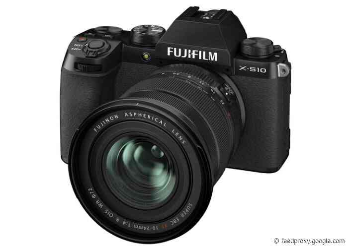 Fujifilm X-S10 camera launches from $999