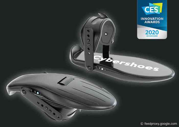 Cybershoes VR motion controller Quest Kickstarter announced