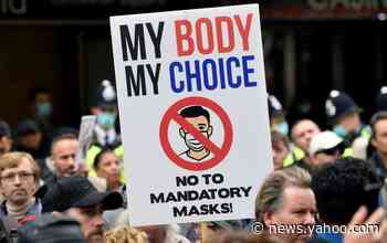 Anti-lockdowners protest as London COVID alert level is raised