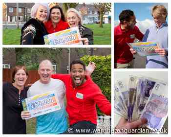 Warrington’s biggest People’s Postcode Lottery winners