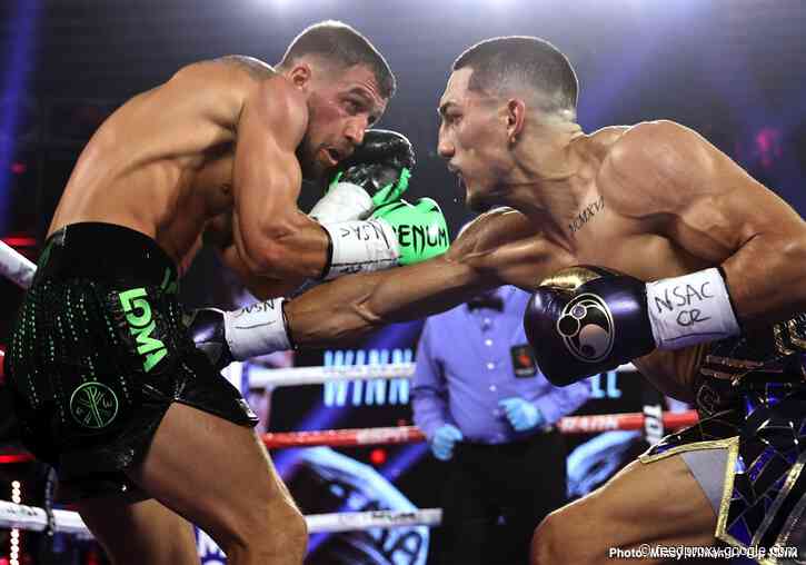 Results / Photos: Teofimo Lopez Upsets Loma, Barboza Decisions Saucedo