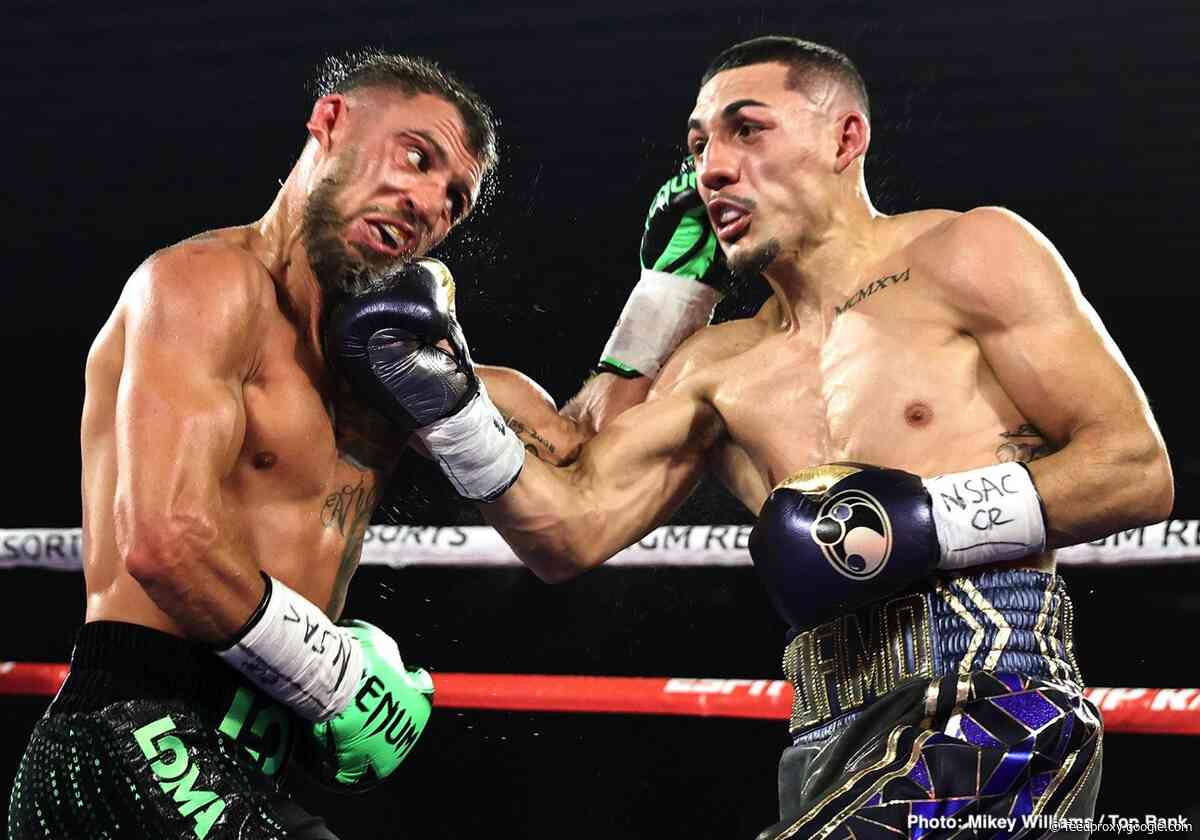 Teofimo Lopez Outpoints Lomachenko –  Live Results & Photos