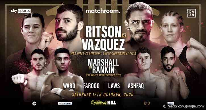 Results / Photos: Ritson Edges Past Vazquez Via Split Decision