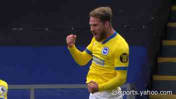 Mac Allister scores late for first Brighton goal