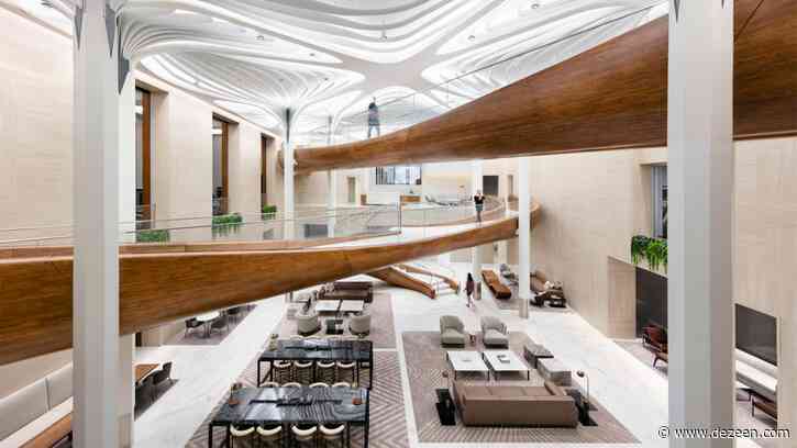 Rockwell Group completes luxury residents-only leisure club for New York's Waterline Square