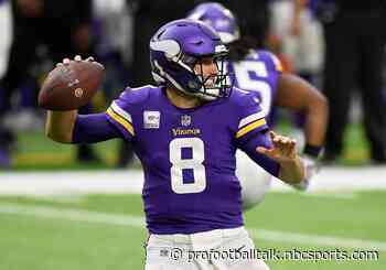 Kirk Cousins throws three interceptions as Vikings trail 20-0 at halftime