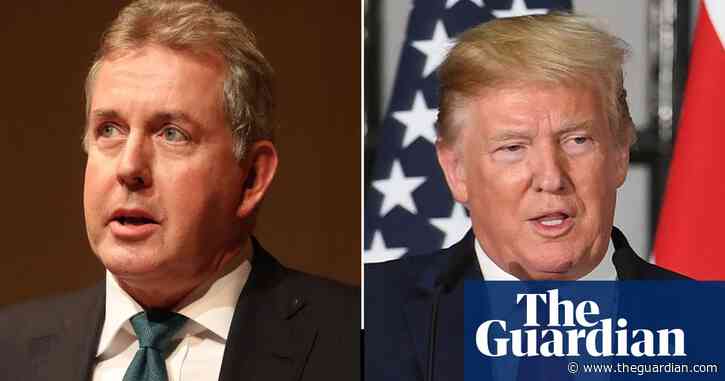 Man arrested over leak of Kim Darroch cables criticising Trump
