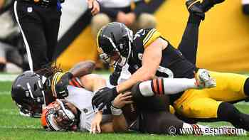 Steelers (5-0) play 'varsity ball,' wallop Browns