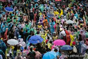 Transit shutdowns fail to deter fourth day of Thai pro-democracy protests in Bangkok