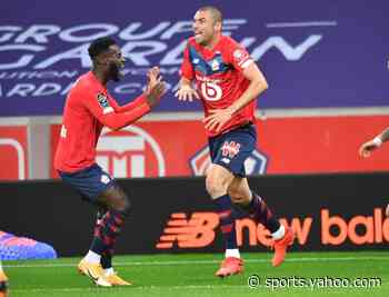 Lille thrash nine-man Lens to go top of Ligue 1