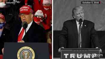 Trump recycles 2016 rally attacks in final election push