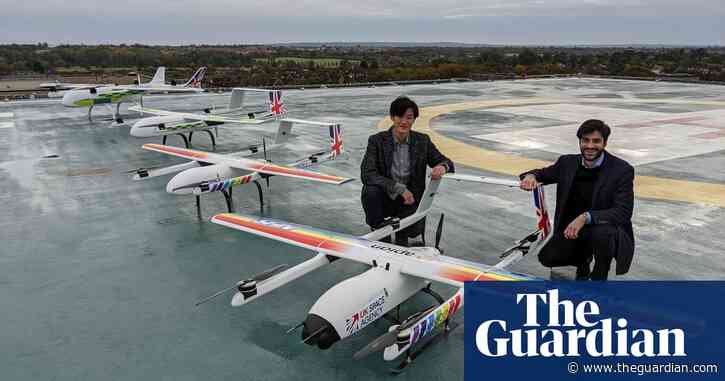 NHS using drones to deliver coronavirus kit between hospitals