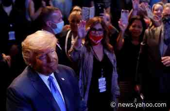 Donald Trump campaigns at Las Vegas church as congregation blesses him with ‘second wind’ for re-election