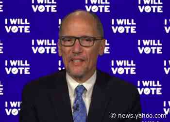DNC chair says early-vote numbers point to enthusiasm for Democrats