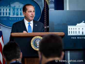 HHS secretary Alex Azar says wearing masks is 'a difficult message for all Western democracies'