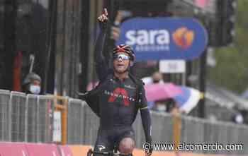 El presidente de Ecuador, Lenín Moreno, agradeció al ciclista Jhonathan Narváez por su participación en el Giro de Italia