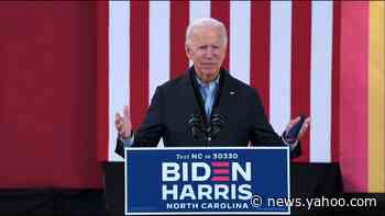 Joe Biden campaigns in North Carolina