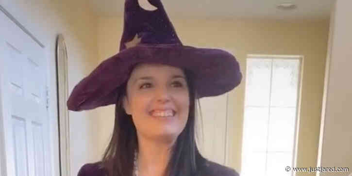 Kimberly J. Brown Wears Marnie Piper's Witch Costume From 'Halloweentown'