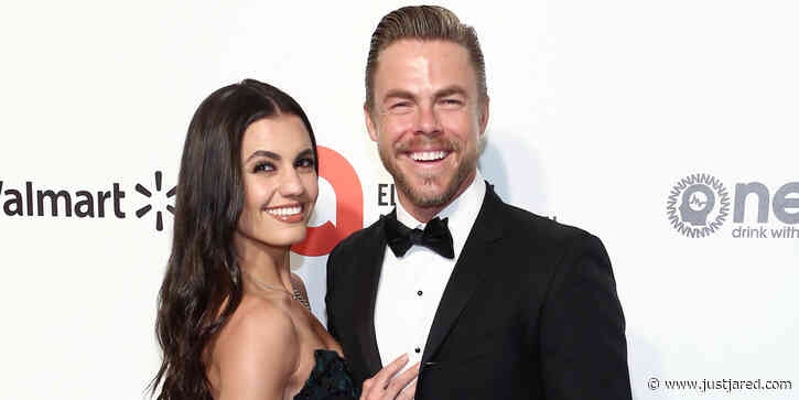 Derek Hough & Hayley Erbert Laugh Off A Marriage Proposal Happening on 'DWTS'